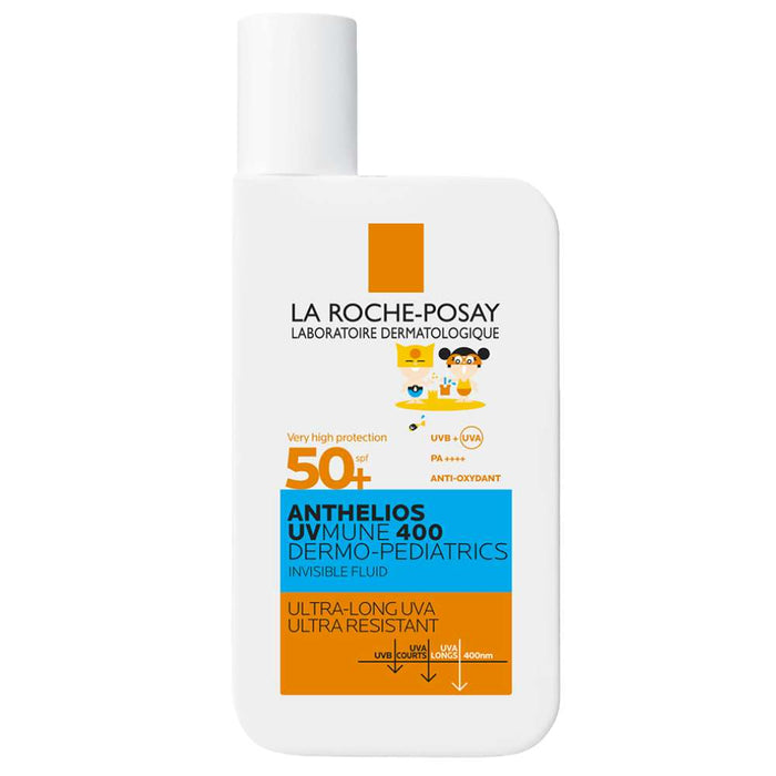 La Roche-Posay Anthelios UVMune 400 Dermo-Pediatrics Fluido Invisible FPS 50+