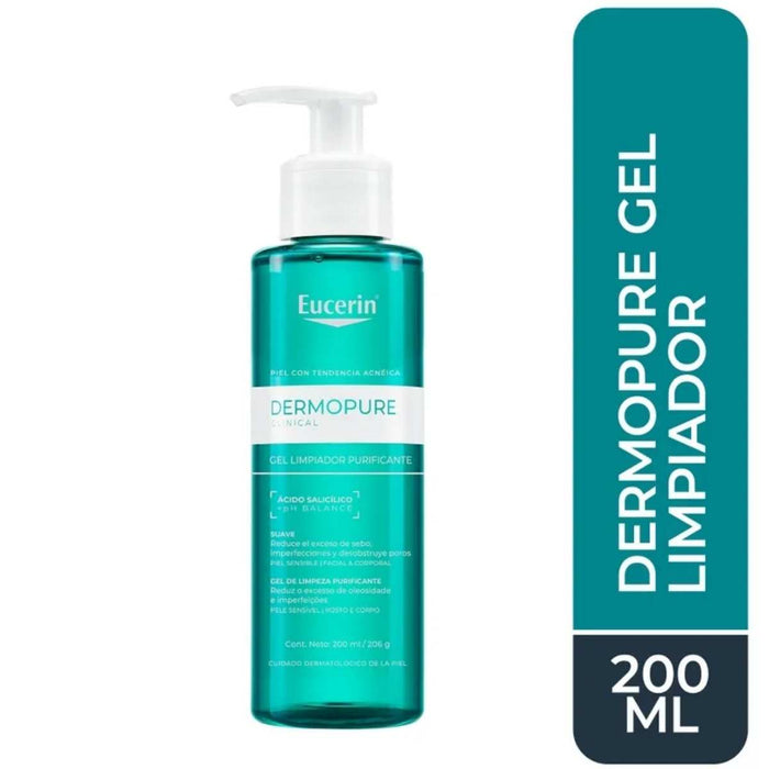 Eucerin DermoPure Clinical Gel Limpiador 200ml