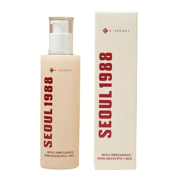 K-SECRET Seoul 1988 Essence Snail Mucin 97% + Rice 100ml