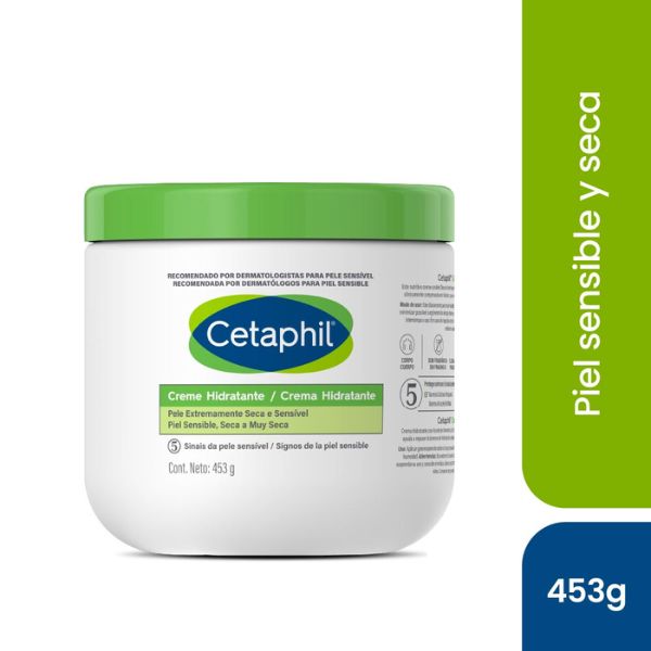Cetaphil Crema Hidratante piel sensible 453 gr