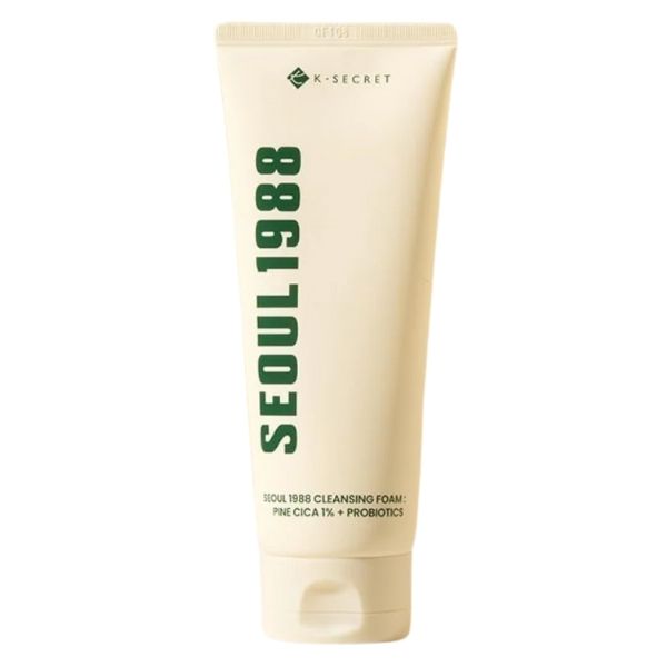 K-SECRET SEOUL 1988 Cleansing Foam : Pine Cica 1% + Probiotics 150ml