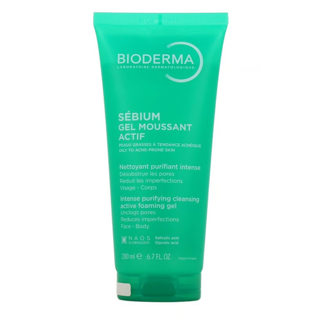 Bioderma Sebium Gel Moussant Actif 200ml