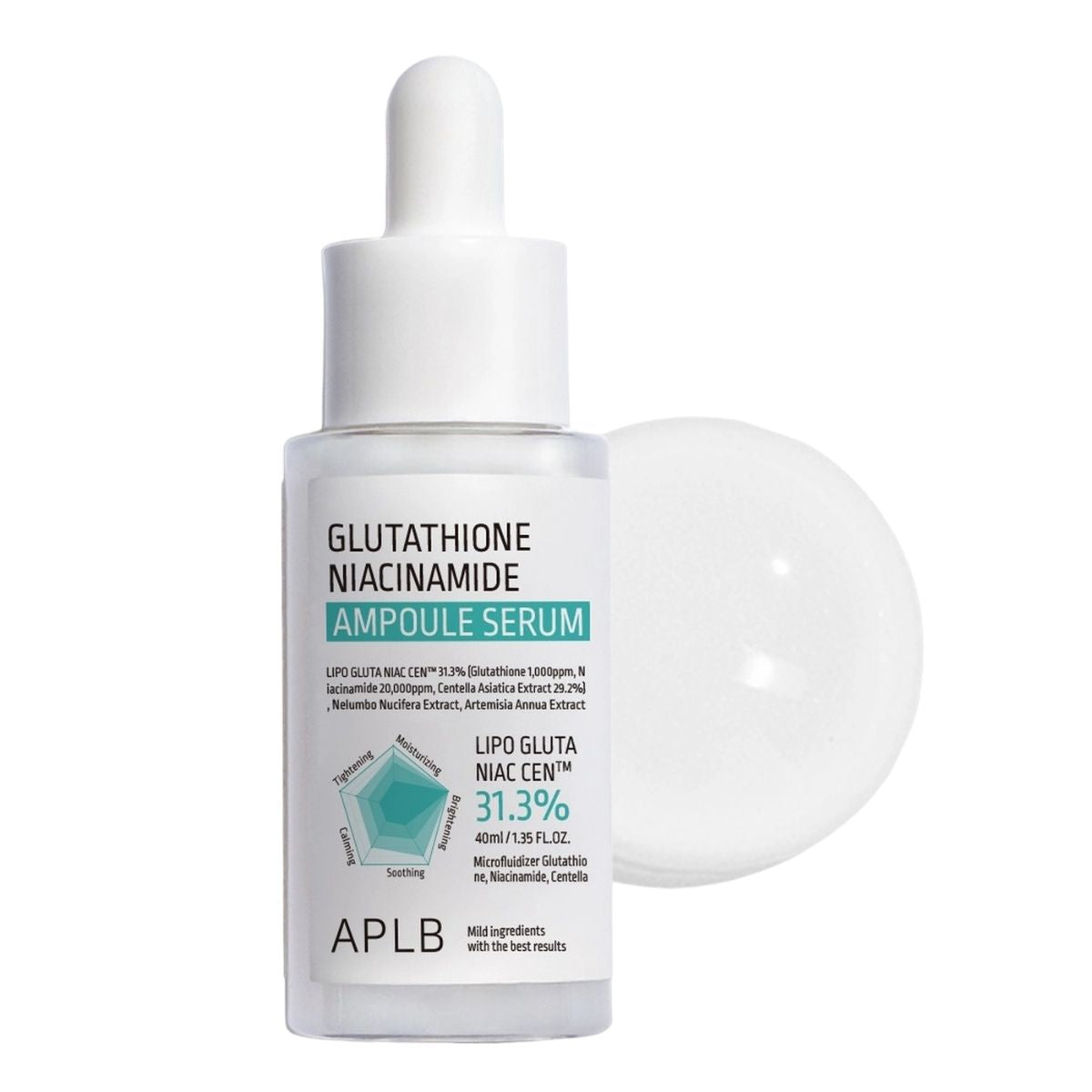Glutathione Niacinamide Ampoule Serum 40ml