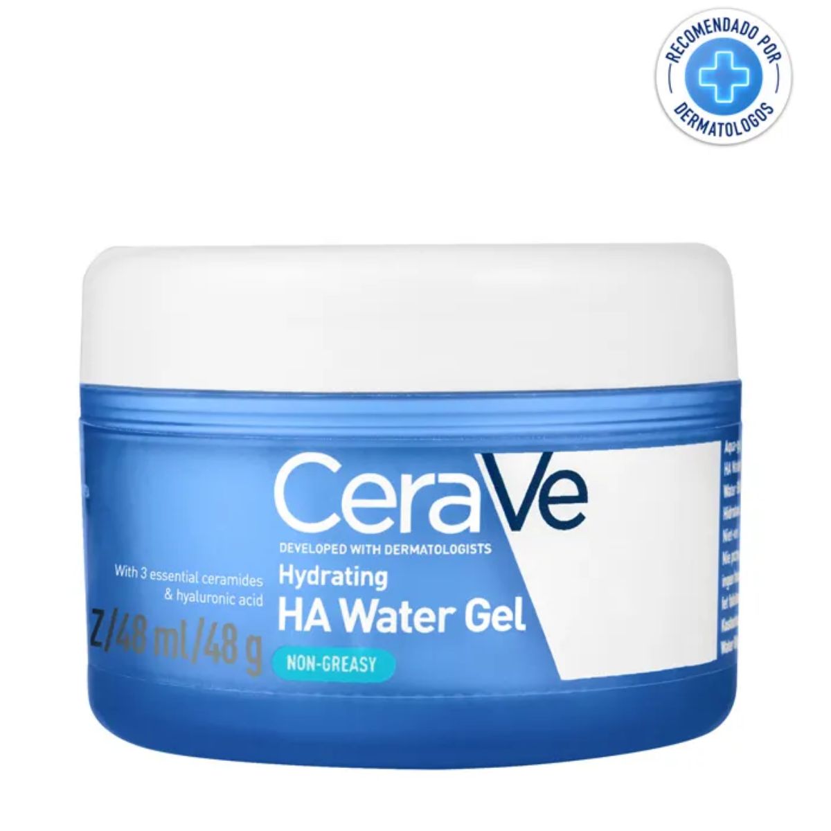CeraVe Water Gel Hidratante con Ácido Hialurónico 48ml