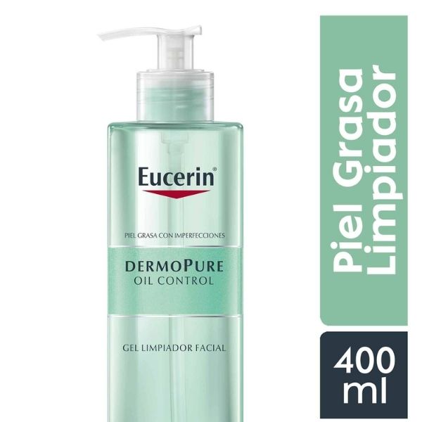 Eucerin DermoPure Oil Control Gel Limpiador 400ml