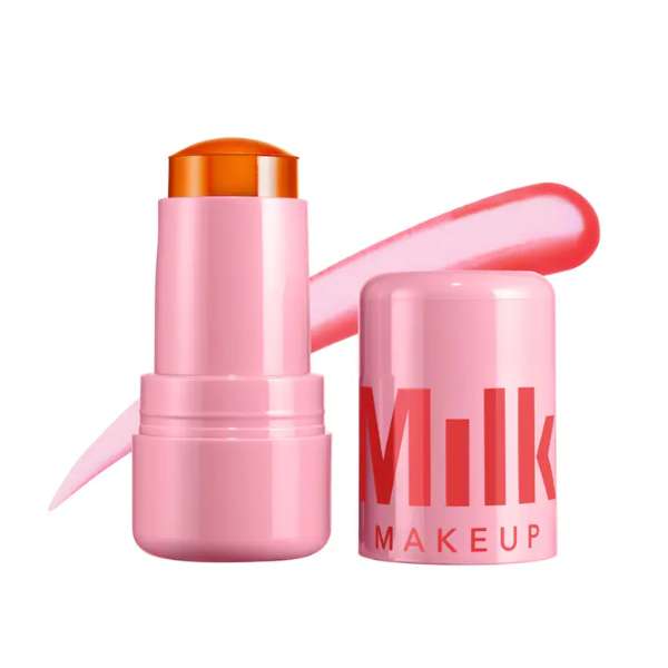 MILK MAKEUP Cooling Water Jelly Tint Lip + Cheek Blush Stain Color: Fizz - soft peach