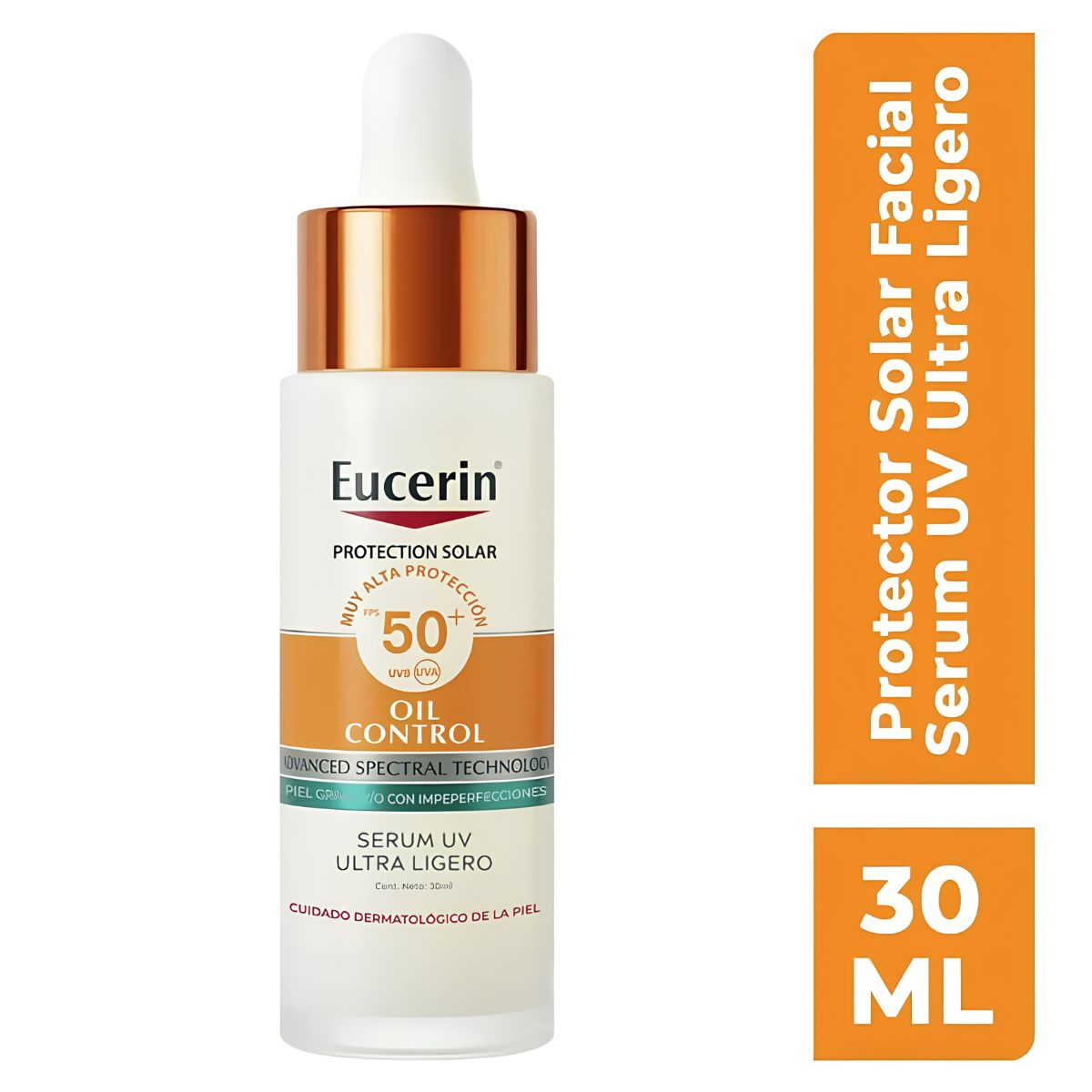 Eucerin Oil Control Serum UV Ultra Ligero SPF 50+ 30ml