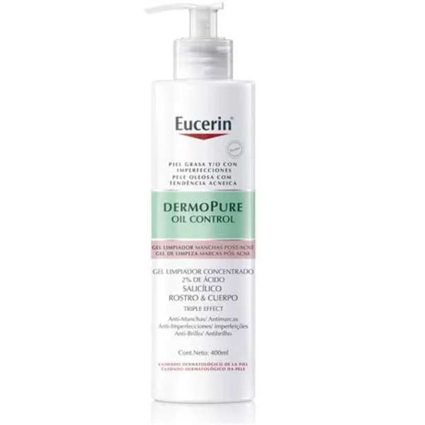 Eucerin Dermopure Gel Limpiador Triple Effect 400ml