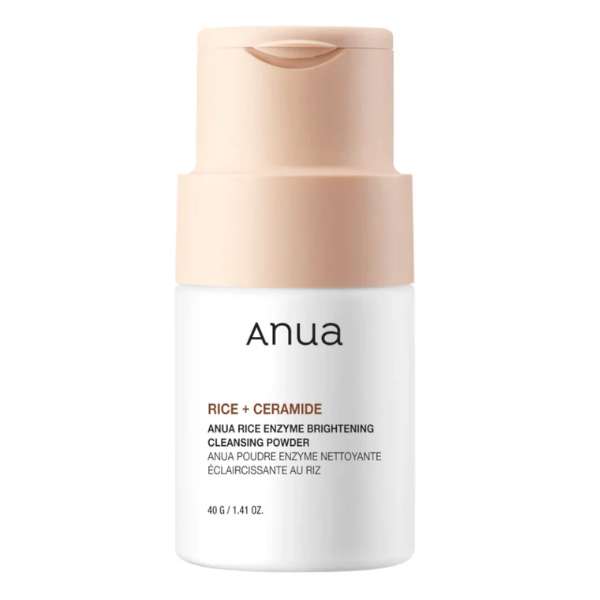 anua rice enzyme brightening cleansing powder