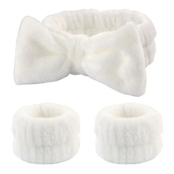 Pack diadema con lazo y muñequeras