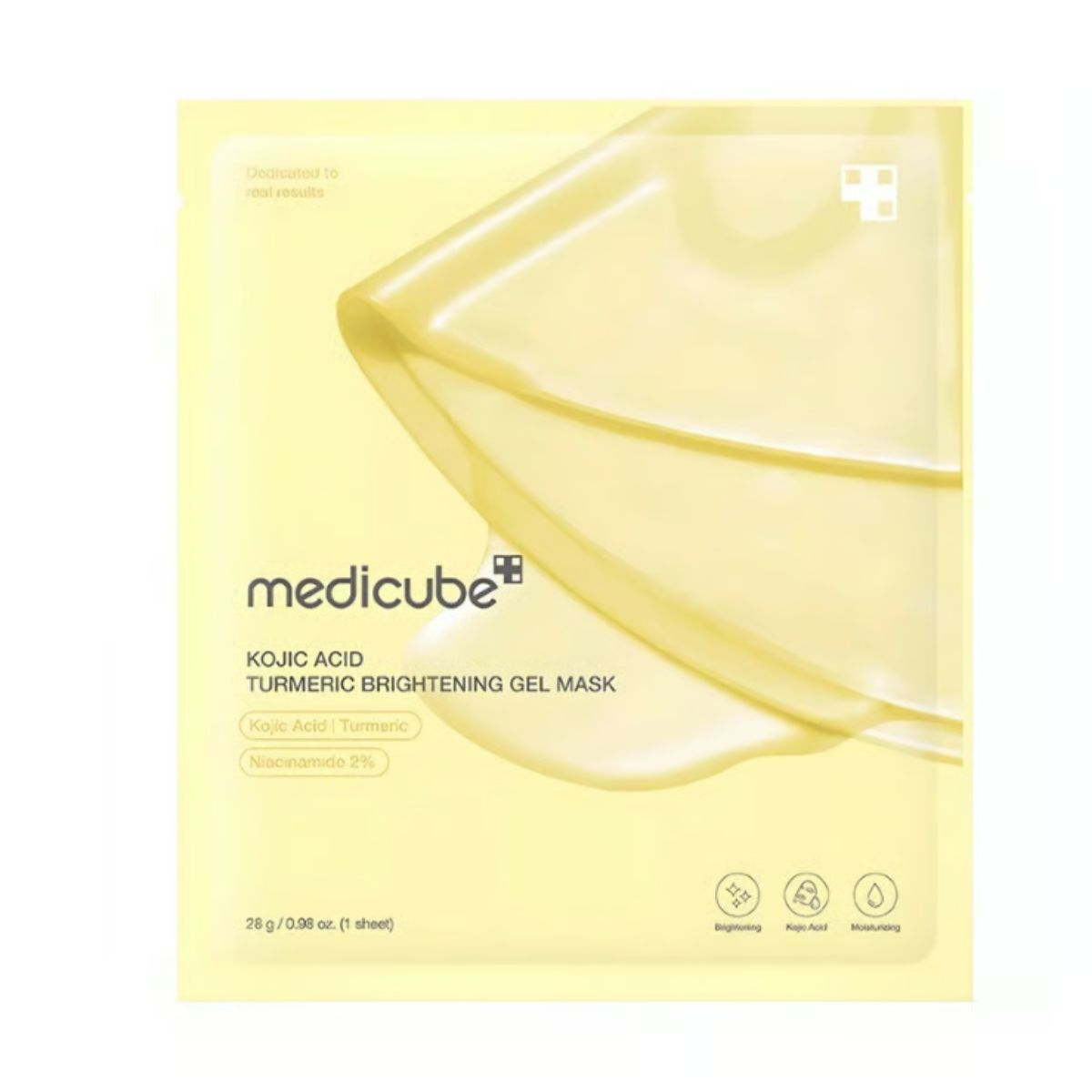 MEDICUBE Kojic Acid Turmeric Brightening Gel Mask